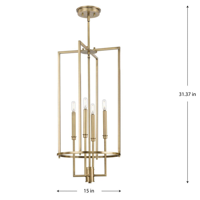 Elara Foyer Chandelier-Foyer/Hall Lanterns-Progress Lighting-Lighting Design Store