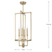 Elara Foyer Chandelier-Foyer/Hall Lanterns-Progress Lighting-Lighting Design Store