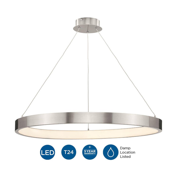 Inverse LED Pendant-Pendants-Progress Lighting-Lighting Design Store