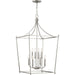 Parkhurst Foyer Chandelier-Foyer/Hall Lanterns-Progress Lighting-Lighting Design Store