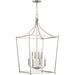 Parkhurst Foyer Chandelier-Foyer/Hall Lanterns-Progress Lighting-Lighting Design Store
