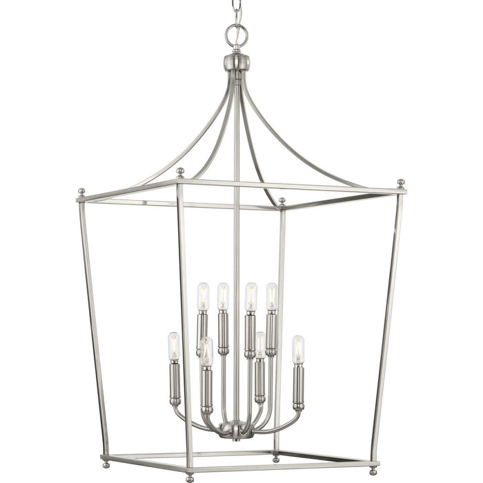 Parkhurst Foyer Chandelier-Foyer/Hall Lanterns-Progress Lighting-Lighting Design Store