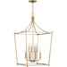 Parkhurst Foyer Chandelier-Foyer/Hall Lanterns-Progress Lighting-Lighting Design Store