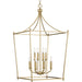 Parkhurst Foyer Chandelier-Foyer/Hall Lanterns-Progress Lighting-Lighting Design Store