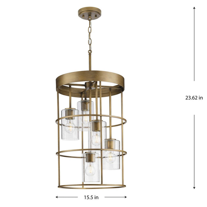 Burgess Hall & Foyer Light-Foyer/Hall Lanterns-Progress Lighting-Lighting Design Store