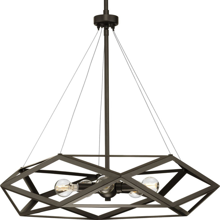 Saucedo Pendant-Mid. Chandeliers-Progress Lighting-Lighting Design Store