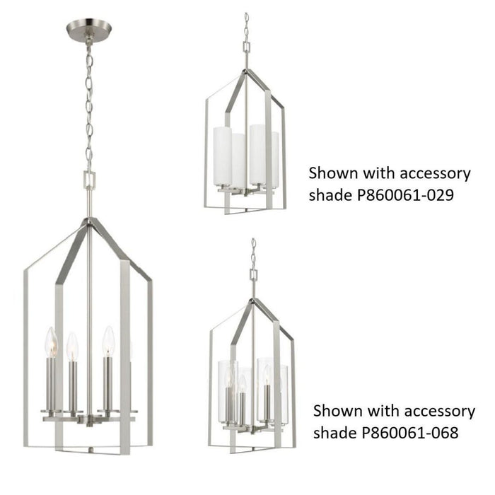 Vertex Foyer Pendant-Foyer/Hall Lanterns-Progress Lighting-Lighting Design Store