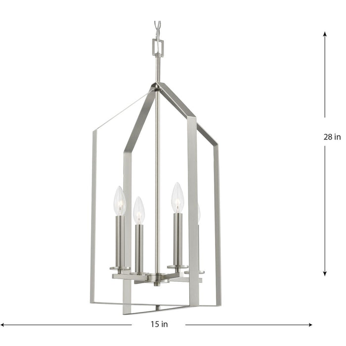 Vertex Foyer Pendant-Foyer/Hall Lanterns-Progress Lighting-Lighting Design Store