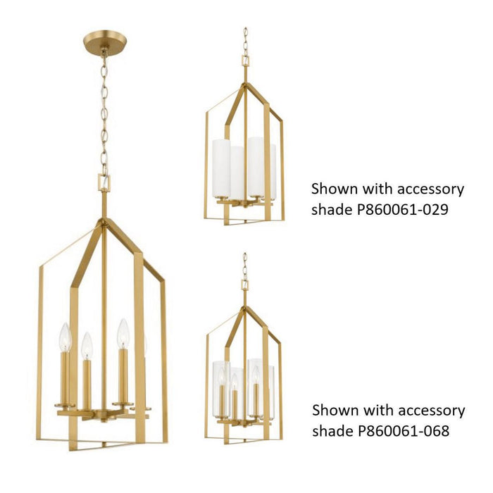 Vertex Foyer Pendant-Foyer/Hall Lanterns-Progress Lighting-Lighting Design Store