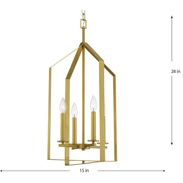 Vertex Foyer Pendant-Foyer/Hall Lanterns-Progress Lighting-Lighting Design Store