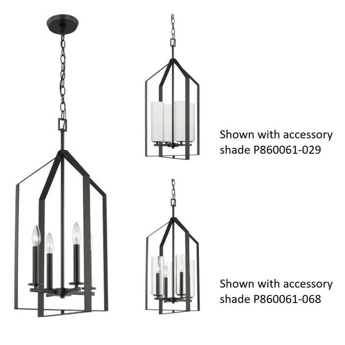 Vertex Foyer Pendant-Foyer/Hall Lanterns-Progress Lighting-Lighting Design Store