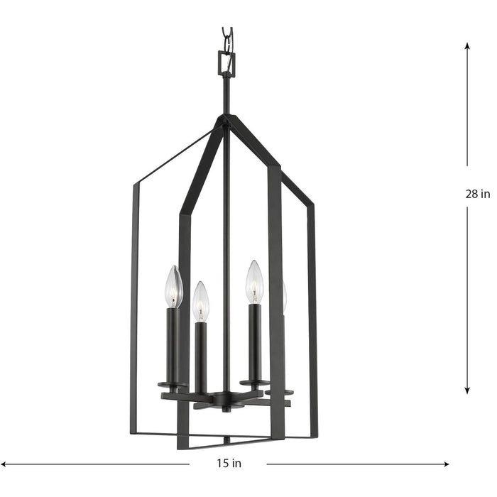 Vertex Foyer Pendant-Foyer/Hall Lanterns-Progress Lighting-Lighting Design Store