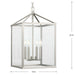 Hillcrest Four Light Foyer Pendant-Foyer/Hall Lanterns-Progress Lighting-Lighting Design Store