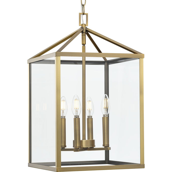 Hillcrest Four Light Foyer Pendant-Foyer/Hall Lanterns-Progress Lighting-Lighting Design Store