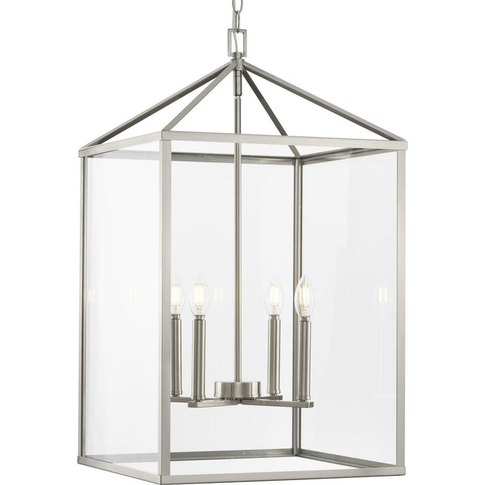 Hillcrest Four Light Foyer Pendant-Foyer/Hall Lanterns-Progress Lighting-Lighting Design Store