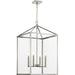 Hillcrest Four Light Foyer Pendant-Foyer/Hall Lanterns-Progress Lighting-Lighting Design Store