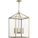 Hillcrest Four Light Foyer Pendant-Foyer/Hall Lanterns-Progress Lighting-Lighting Design Store