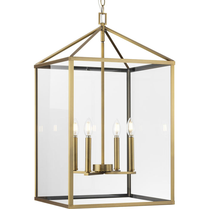 Hillcrest Four Light Foyer Pendant-Foyer/Hall Lanterns-Progress Lighting-Lighting Design Store