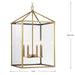 Hillcrest Four Light Foyer Pendant-Foyer/Hall Lanterns-Progress Lighting-Lighting Design Store