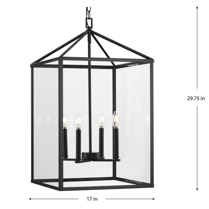 Hillcrest Four Light Foyer Pendant-Foyer/Hall Lanterns-Progress Lighting-Lighting Design Store