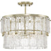 Chevall Three Light Pendant-Semi-Flush Mts.-Progress Lighting-Lighting Design Store