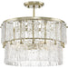 Chevall Three Light Pendant-Semi-Flush Mts.-Progress Lighting-Lighting Design Store