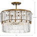 Chevall Three Light Pendant-Semi-Flush Mts.-Progress Lighting-Lighting Design Store
