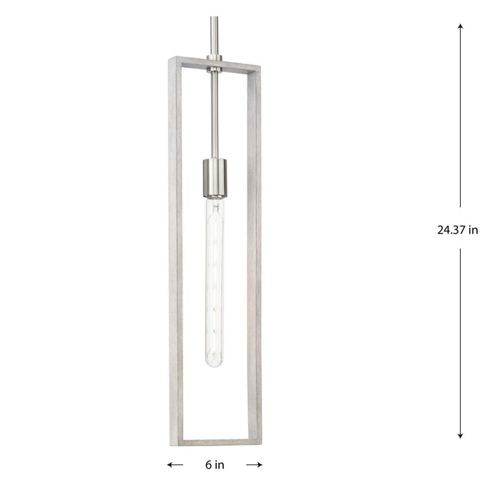 Boundary One Light Pendant-Mini Pendants-Progress Lighting-Lighting Design Store