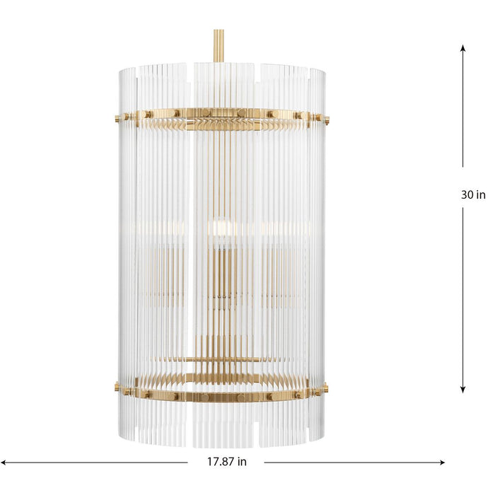 Seville Six Light Foyer Pendant-Foyer/Hall Lanterns-Progress Lighting-Lighting Design Store