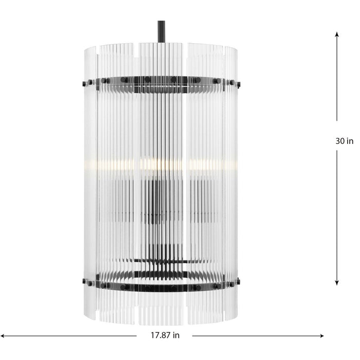 Seville Six Light Foyer Pendant-Foyer/Hall Lanterns-Progress Lighting-Lighting Design Store