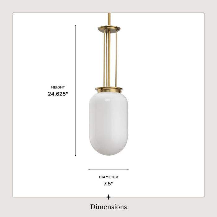 Alisse One Light Pendant-Mini Pendants-Progress Lighting-Lighting Design Store