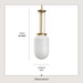 Alisse One Light Pendant-Mini Pendants-Progress Lighting-Lighting Design Store