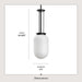 Alisse One Light Pendant-Mini Pendants-Progress Lighting-Lighting Design Store