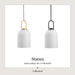 Stanza One Light Pendant-Mini Pendants-Progress Lighting-Lighting Design Store