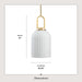 Stanza One Light Pendant-Mini Pendants-Progress Lighting-Lighting Design Store