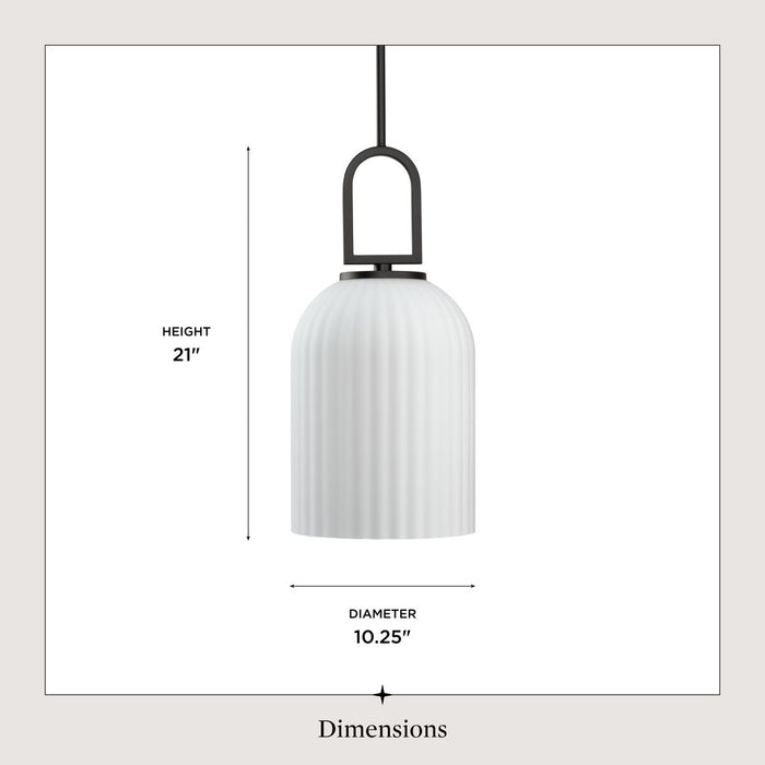 Stanza One Light Pendant-Mini Pendants-Progress Lighting-Lighting Design Store