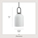 Stanza One Light Pendant-Mini Pendants-Progress Lighting-Lighting Design Store