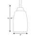 Wis Mini Pendant-Mini Pendants-Progress Lighting-Lighting Design Store