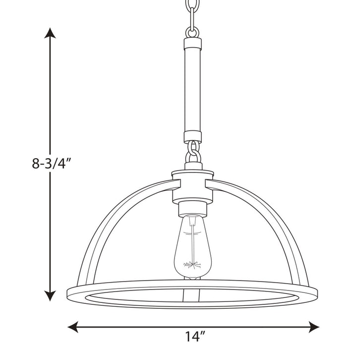 Trestle Pendant-Pendants-Progress Lighting-Lighting Design Store