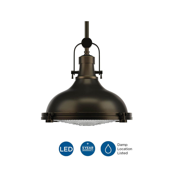 Fresnel Lens LED Pendant-Mini Pendants-Progress Lighting-Lighting Design Store