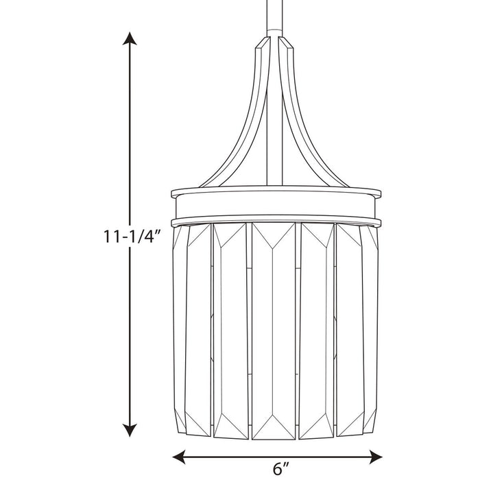 Glimmer Mini Pendant-Mini Pendants-Progress Lighting-Lighting Design Store