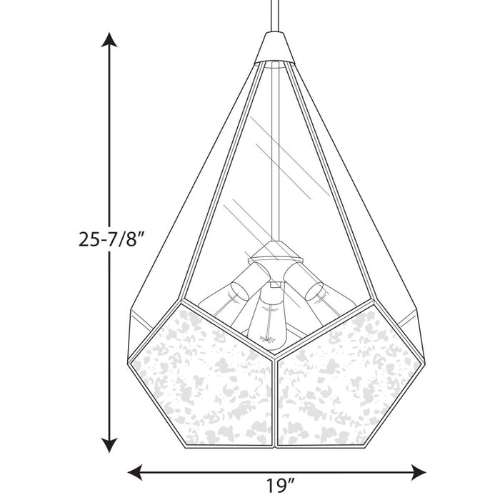 Cinq Pendant-Pendants-Progress Lighting-Lighting Design Store