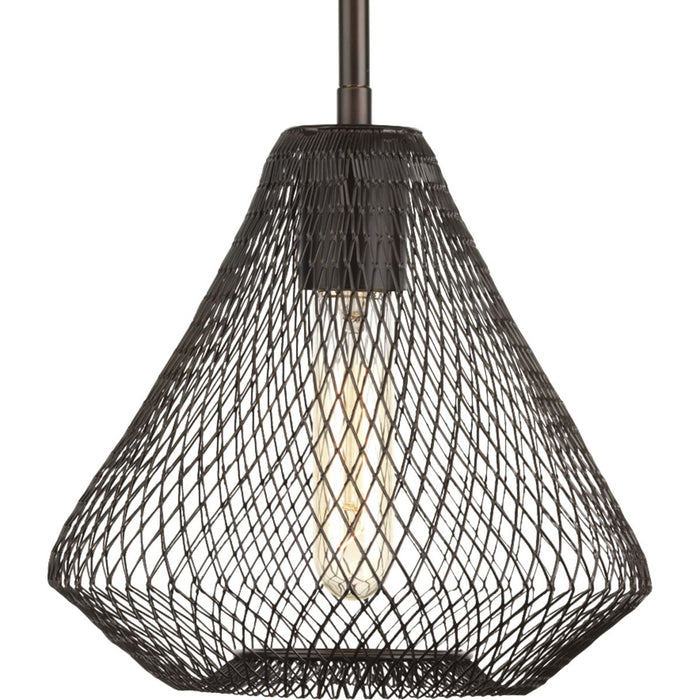 Mesh Mini Pendant-Mini Pendants-Progress Lighting-Lighting Design Store