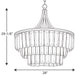 Glimmer Pendant-Mid. Chandeliers-Progress Lighting-Lighting Design Store