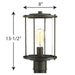 Gunther Post Lantern-Exterior-Progress Lighting-Lighting Design Store