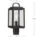 Grandbury Outdoor Post Mount-Exterior-Progress Lighting-Lighting Design Store