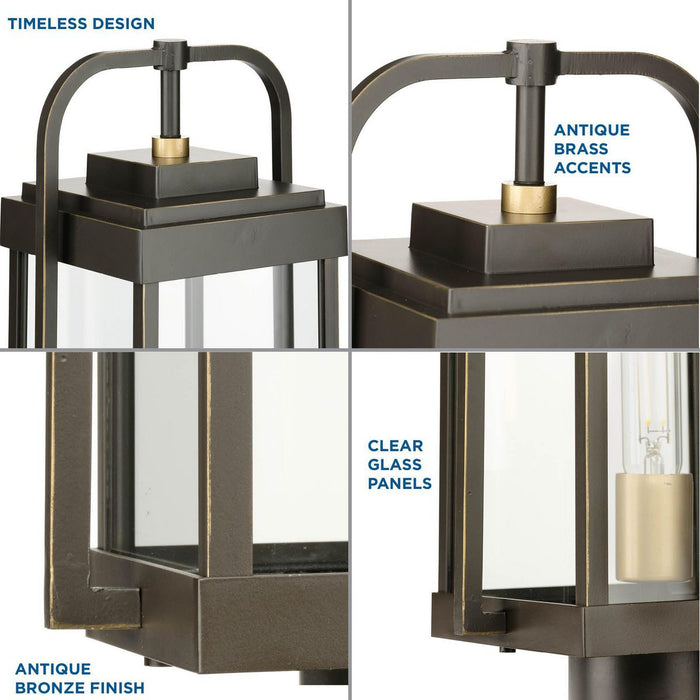 Walcott Post Lantern-Exterior-Progress Lighting-Lighting Design Store