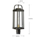 Walcott Post Lantern-Exterior-Progress Lighting-Lighting Design Store