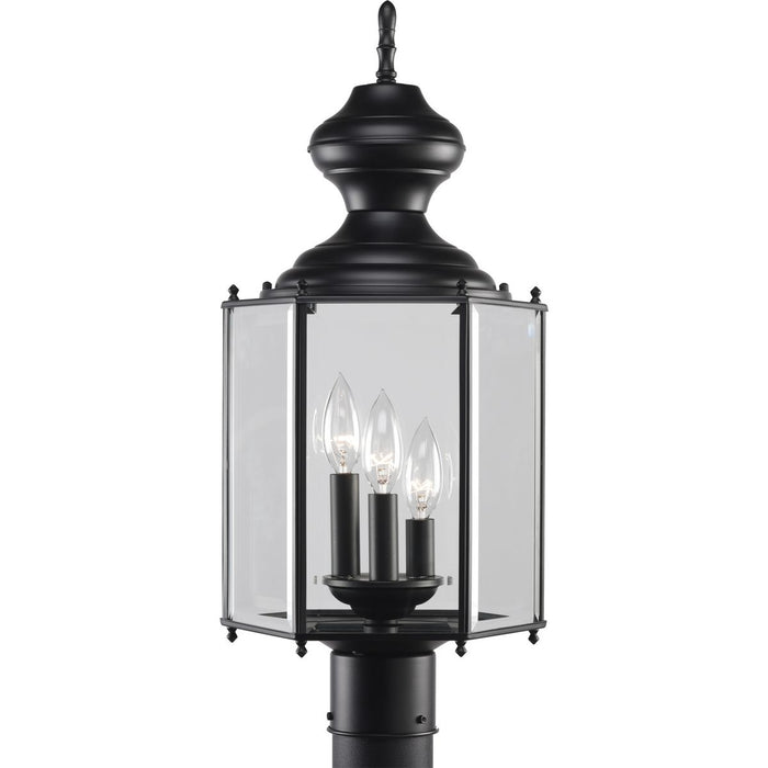 Three Light Post Lantern-Exterior-Progress Lighting-Lighting Design Store