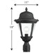 Westport Post Lantern-Exterior-Progress Lighting-Lighting Design Store